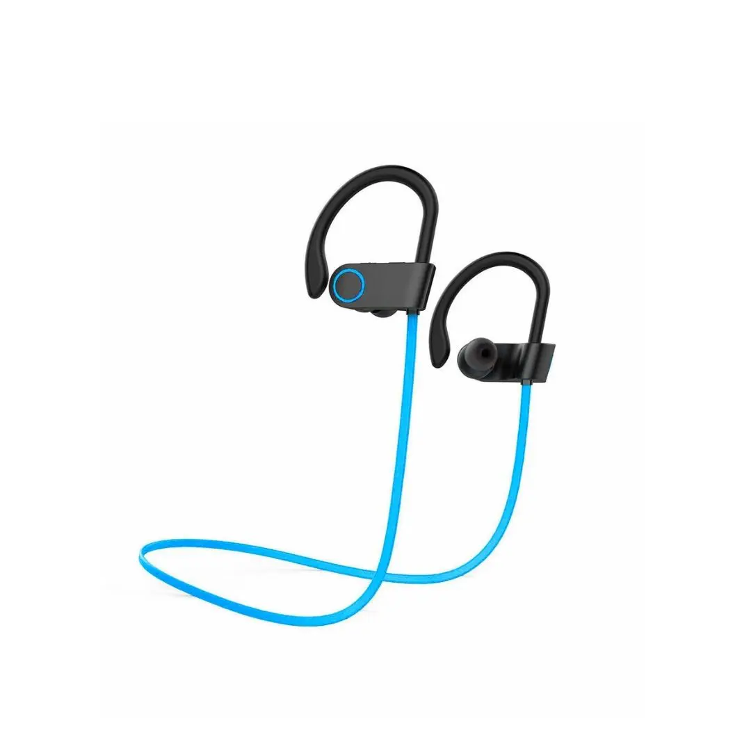 Écouteurs Bluetooth 5.0 Sport, Intra-Auriculaires sans Fil Type Tour de Cou, avec Microphone pour iOS Android – Image 2