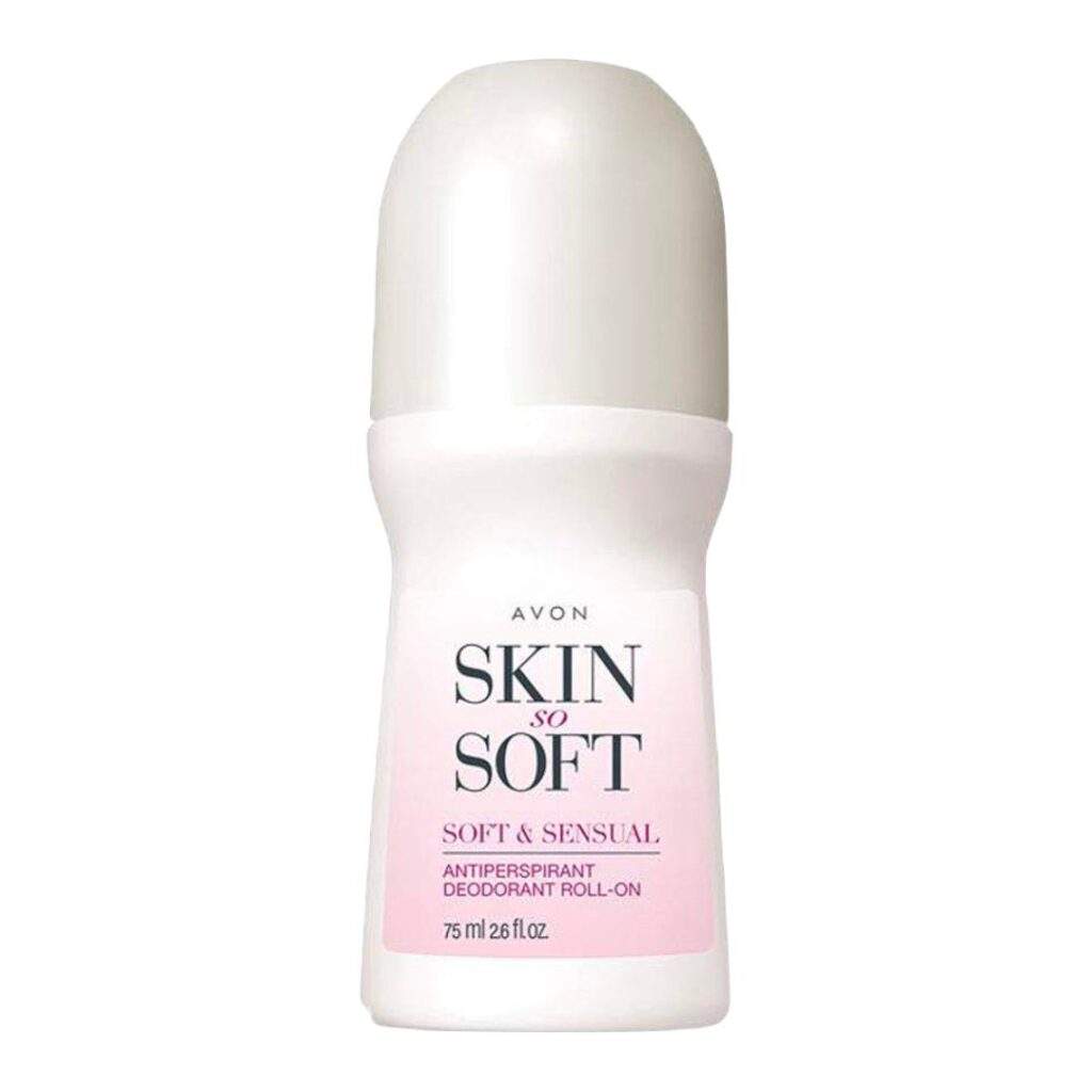 Déodorant Anti-transpirant AVON Soft Musk - Bille 50 Ml - Notes Musquées Et Vanillées