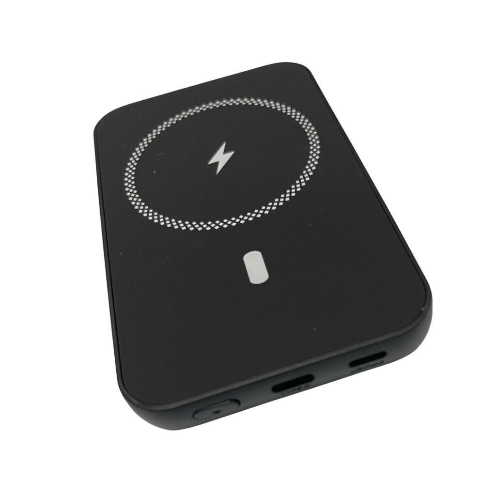 Power Bank Magnétique Mediawave 5000mAh - Charge Sans Fil Pour Smartphone - Neuf