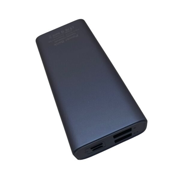Power bank 12000 mAh, Chargeur rapide QC 3.0 USB + Type C,  batterie externe à 3 sorties compatible avec iPhone, Samsung et autres