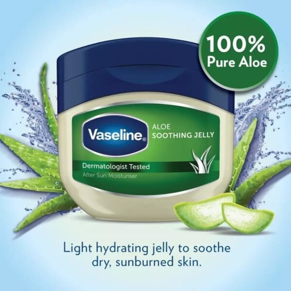 Vaseline Aloe Gelée apaisante après soleil, hydratant, 450 mL – Image 2